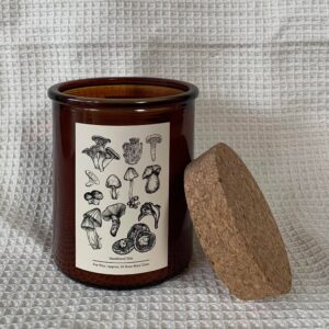 The Fun-Guy Candle: 300g Amber Jar