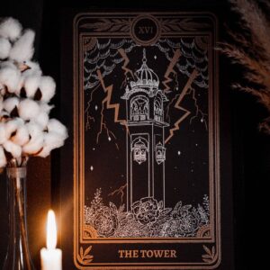 Marigold Tarot Print - The Tower