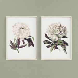 Peony Blossoms Paint-By-Numbers kit