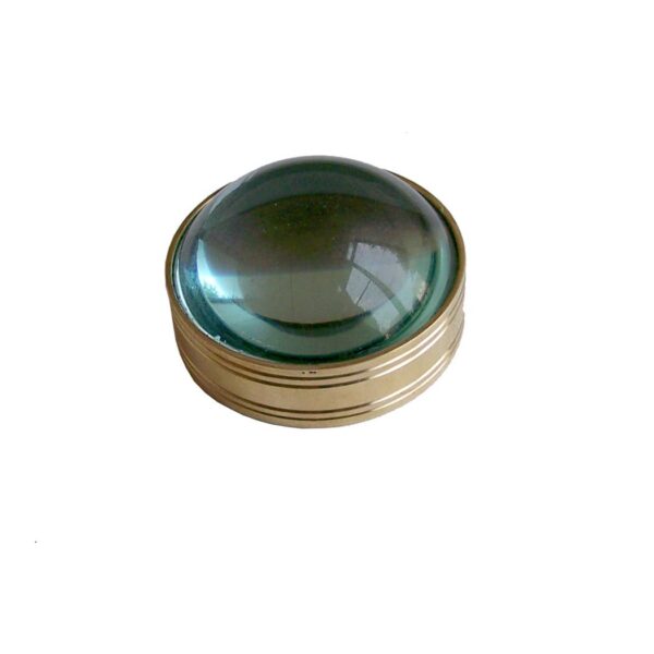 2-1/8" Brass Desk Magnifier