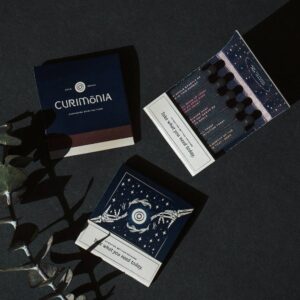 Curimonia Intention Matches Matchbook Meditation Guide