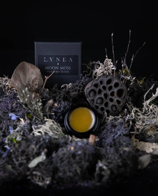 MOON MOSS Solid Perfume | lavender, patchouli, oakmoss