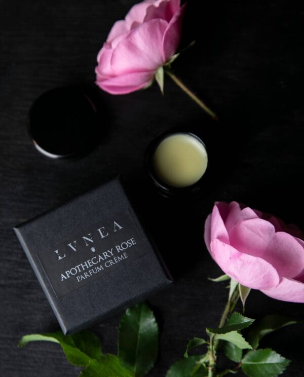 APOTHECARY ROSE Solid Perfume | Roses, apricot, violet leaf