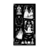 Ghostly Gothic Visions 2 Sticker Sheet Original 412 100x100
