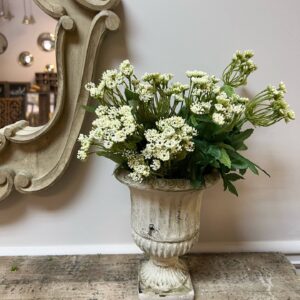 CEMENT URN PLANTER