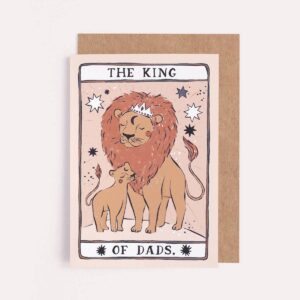 King of Dads Card | Male Birthday Card | Father's Day Card