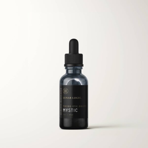 MYSTIC / Third Eye Drops: 1oz Glass Bottle with Glass Pipette