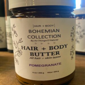 Hair + body butter pomegranate