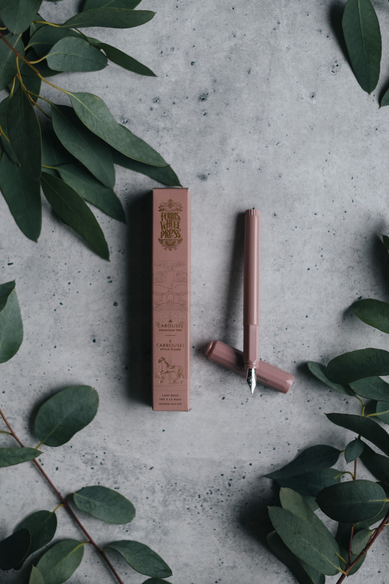 The Carousel Fountain Pen - Lady Rose The Carousel Fountain Pen - Lady Rose