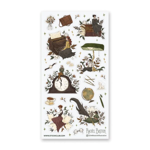 Writing Whimsy Sticker Sheet