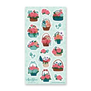 Forest Flora Sticker Sheet