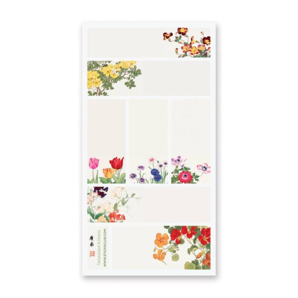 Smell the Flowers' Labels Sticker Sheet