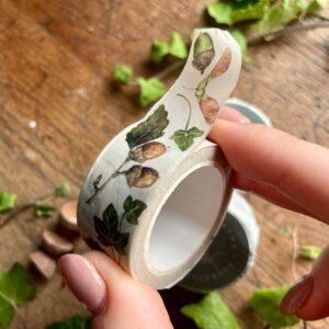 Natural Seeds and Elements Woodland Washi Tape