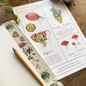 Magical Botanical Herbology Washi Tape