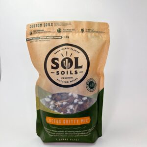 Soil (1Qt) Cactus Gritty Mix: 1 Quart