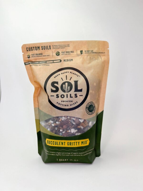 Soil (1Qt) Succulent Gritty Mix: 1 Quart