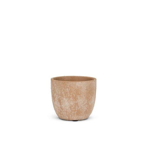 Sm Rustic Classic Planter-Terracotta-3"H