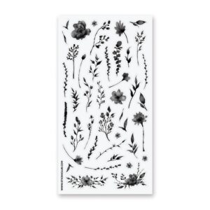 Dark Flowers Sticker Sheet