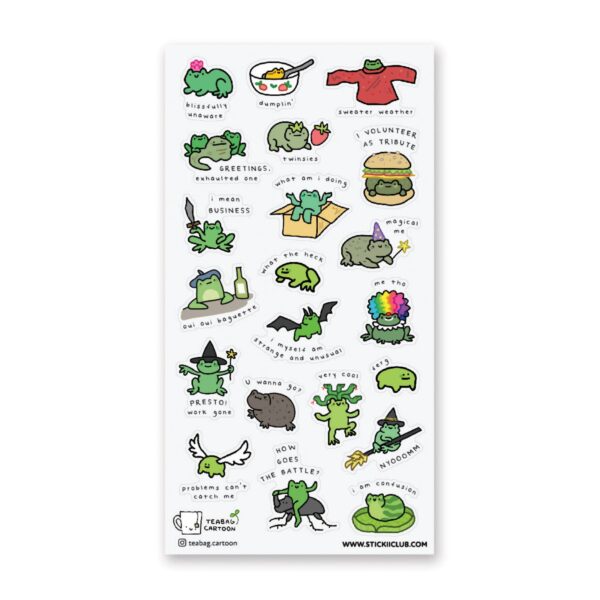 What ARE Frogs? 1 Sticker Sheet