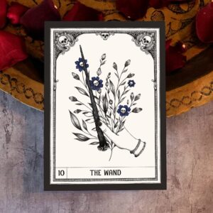 Morteria #10 - The Wand Mini Print: A5 / 14.8 x 21 cm / 5.8 x 8.3 inch