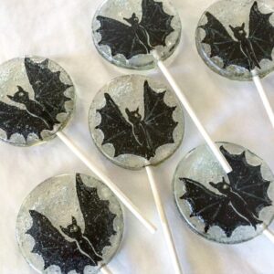 Fondant Belas Bats Lollipops