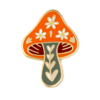 Floral Mushroom Enamel Pin Original 24 100x100