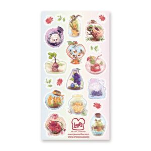 Juicy Fruit Bugs Sticker Sheet