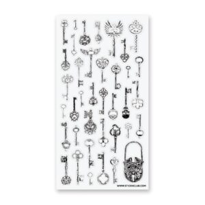 Skeleton Keys Sticker Sheet