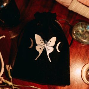 Luna Moth Tarot Pouch