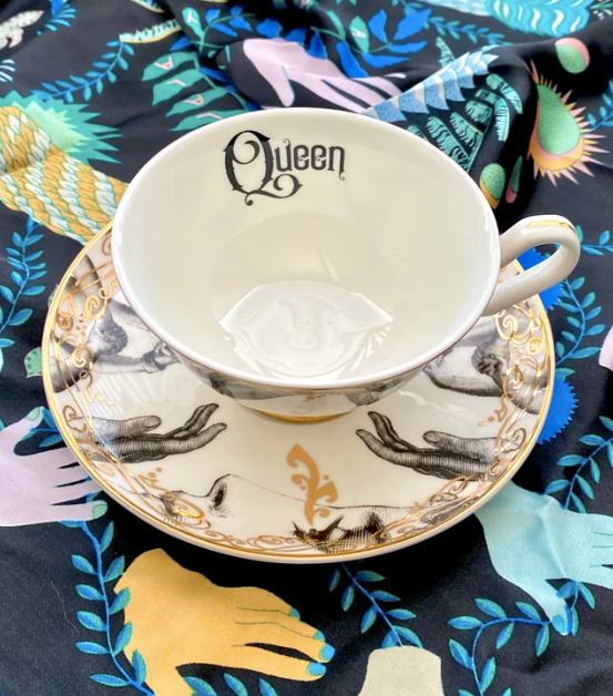 Queen Spirit cup and saucer Queen Spirit cup and saucer