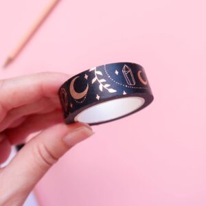 Magic Moon Rose Gold Foil Washi Tape