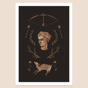 8" x 12" Artemis Print