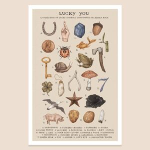 11” x 17” Lucky You Print