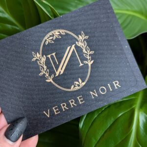 Verre Noir Sticker