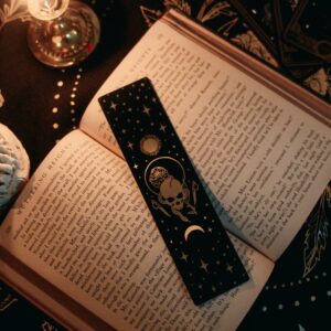 Metal Bookmark - "Marigold Night"