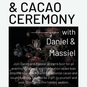 Sound Bath & Cacao Ceremony