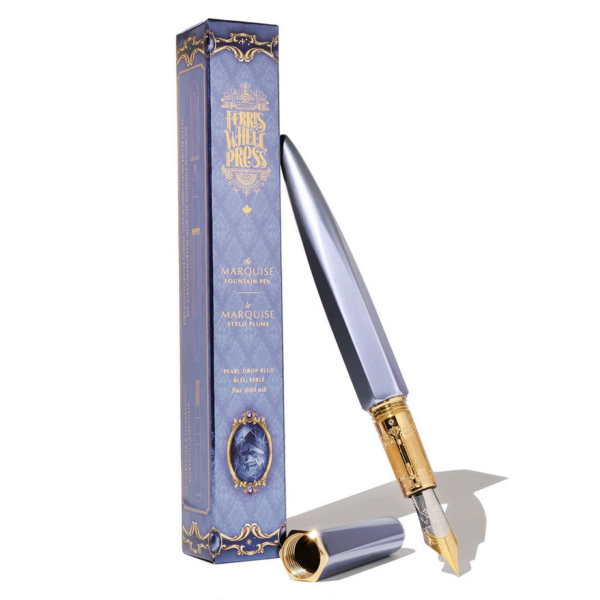 The Marquise Fountain Pen Pearl Drop Blue