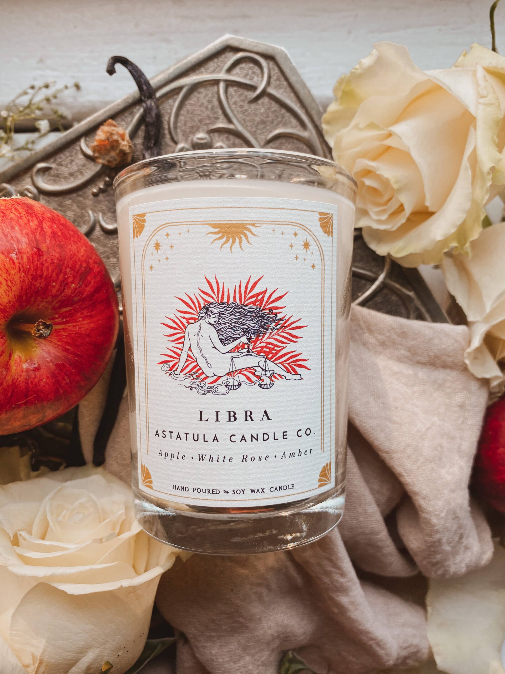 Libra Zodiac Candle Libra Zodiac Candle
