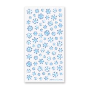 Shiny Snowflakes Sticker Sheet