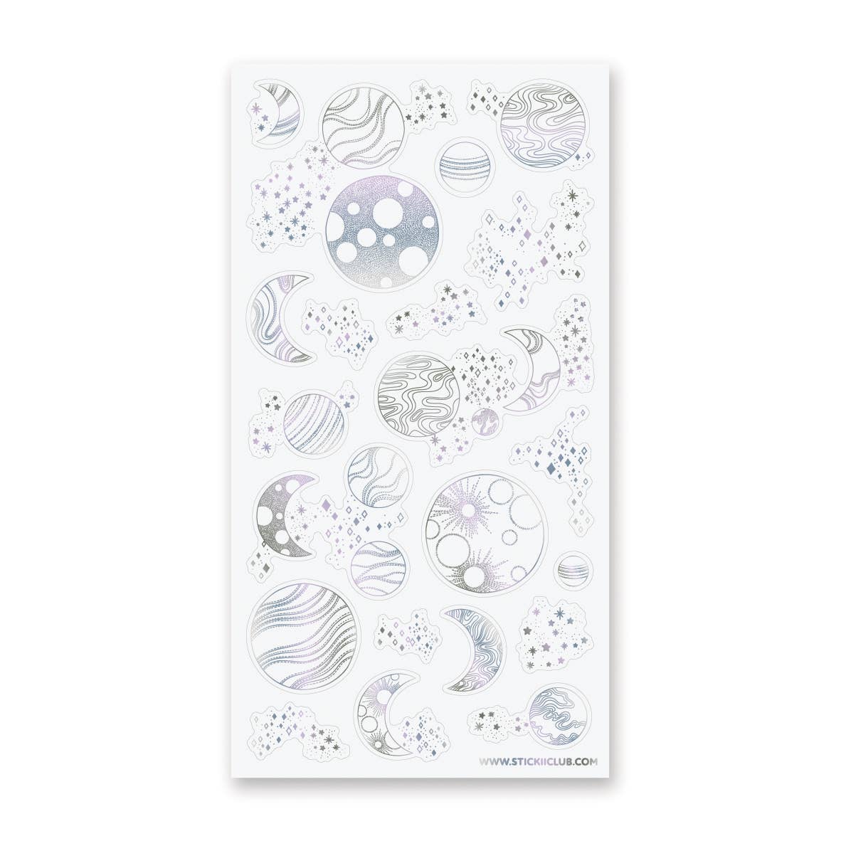 Cosmic Sparkle Sticker Sheet Cosmic Sparkle Sticker Sheet