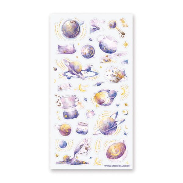 Celestial Coffee 2 Sticker Sheet