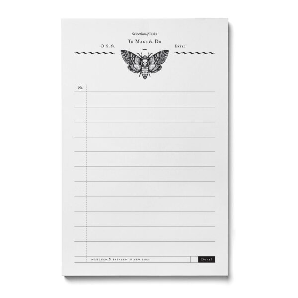 Moth Notepad