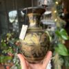 7" Etched Brass Vase Floral Original 461 Scaled 100x100