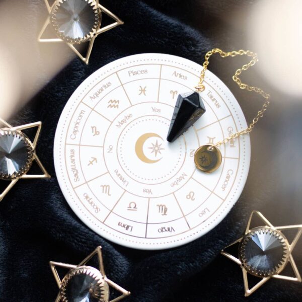 Astrology Wheel Zodiac Pendulum Divination Kit