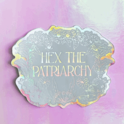 hex the patriarchy sticker