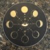 mystic moon phases sticker