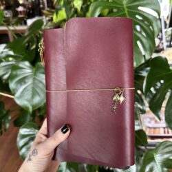 june new moon ritual grimoire covers with charms