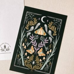 nox umbra, postcard print