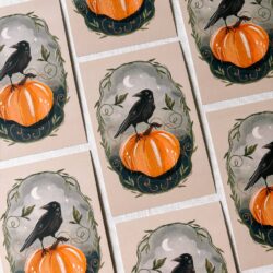 harbinger's harvest, postcard print