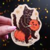 Pumpkin Carver - Glitter Sticker pumpkin carver glitter sticker